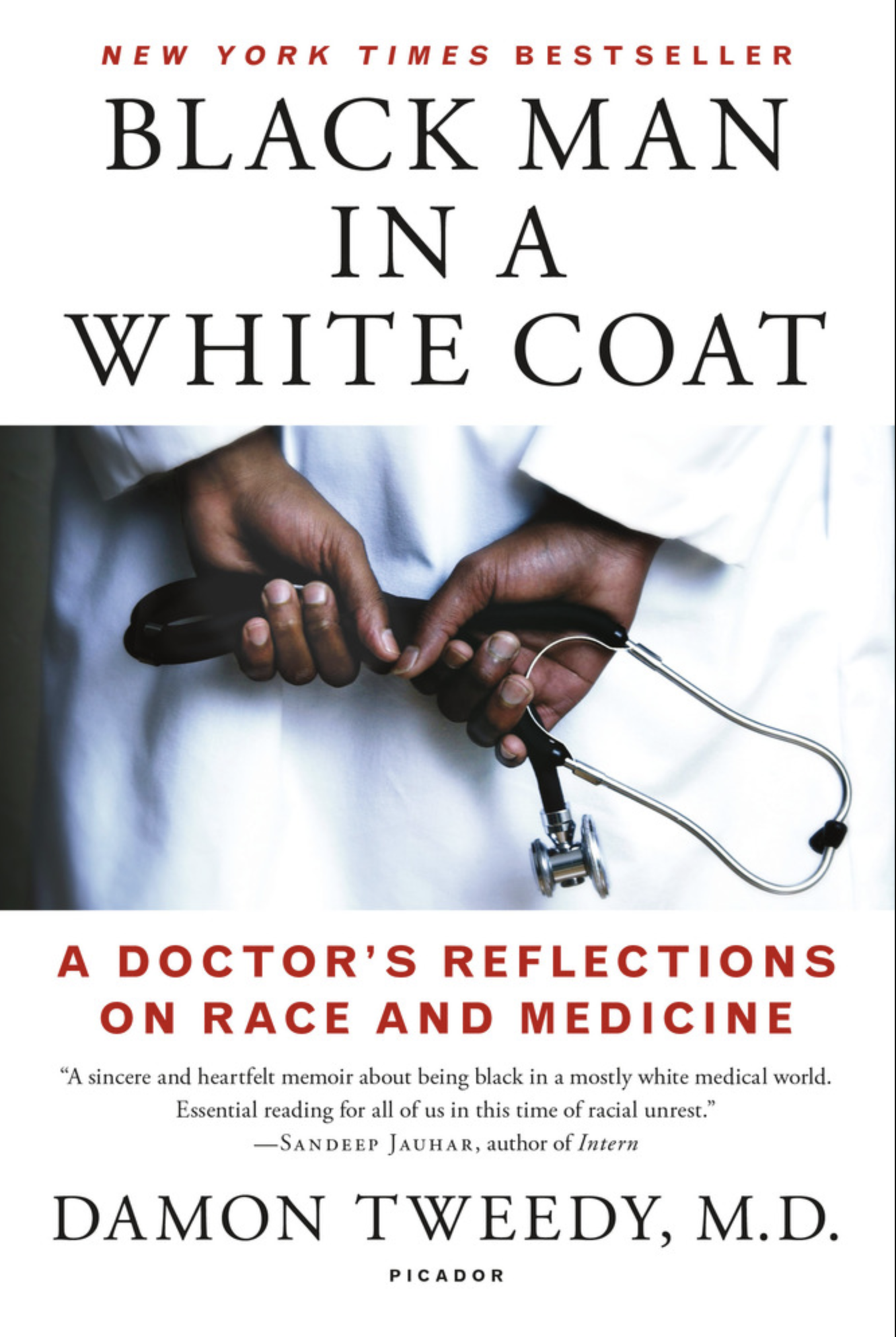 Black Man in a White Coat book cover