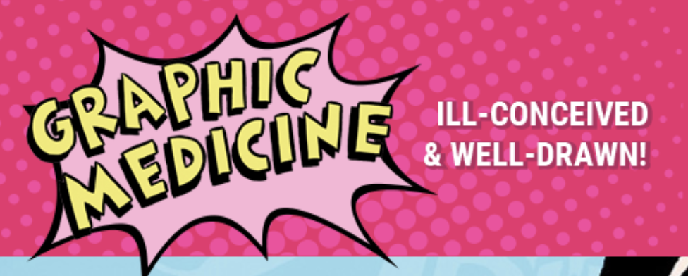 NLM Graphic Medicine Ill-Conceived exhibit logo