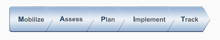 Mobilize Assess Plan Implement Track